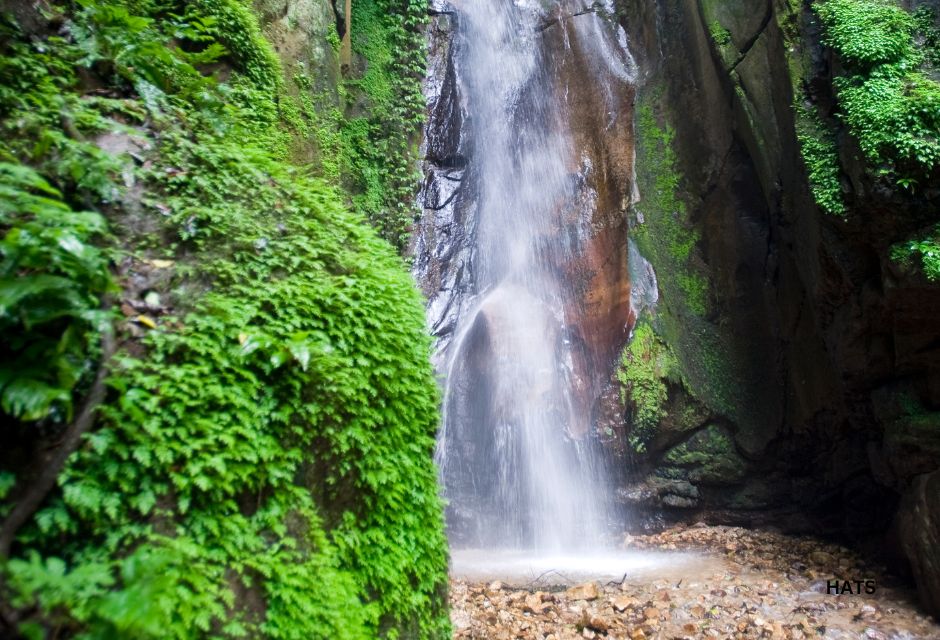 Gombe Stream: exotic waterfall in the African djungle