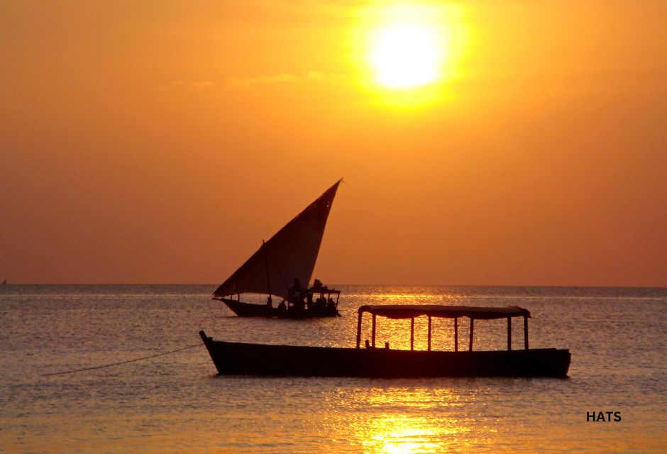 Zanzibar Sunset with Dhow